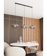 Coco 3 Sort/Grafitt pendellampe - Ø30 cm, E27, 230V, uten lyskilde