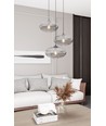 Coco 3 Sort Prem Grafitt pendellampe - Ø30 cm, E27, 230V, uten lyskilde