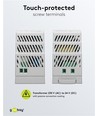 36W / 24V DC DIN-skinne strømforsyning - 1.5A