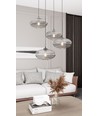 Coco 4 Sort Prem Grafitt pendellampe - Ø30 cm, E27, 230V, uten lyskilde