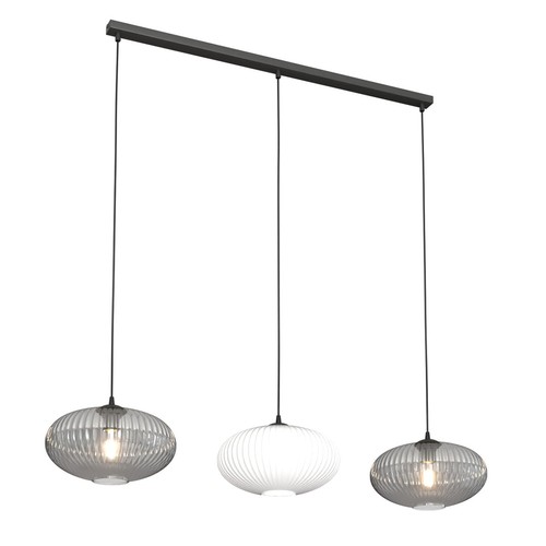 Coco 3 Sort Mix pendellampe - Ø30 cm, E27, 230V, uten lyskilde