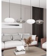 Coco 4 Svart Mix pendellampe - Ø30 cm, E27, 230V, uten lyskilde