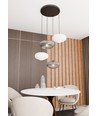 Coco 4 Sort Prem Mix pendellampe - Ø30 cm, E27, 230V, uten lyskilde
