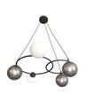 Libra 5 Sort Mix pendellampe - Ø15 cm, E14, 230V, uten lyskilde