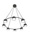 Starlit 8 Sort pendellampe - GX53, 230V, uten lyskilde