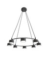 Starlit 8 Sort pendellampe - GX53, 230V, uten lyskilde