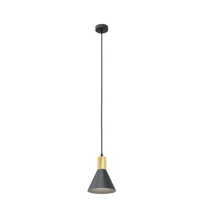 Rosa 1 Svart pendellampe - Ø16 cm, E27, 230V, uten lyskilde