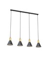 Rosa 4 Svart pendellampe - Ø16 cm, E27, 230V, uten lyskilde