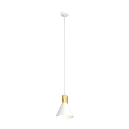 Rosa 1 Hvit pendellampe - Ø16 cm, E27, 230V, uten lyskilde