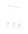 Rosa 3 Hvit pendellampe - Ø16 cm, E27, 230V, uten lyskilde