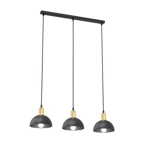 Moto 3 Svart pendellampe - Ø18 cm, E14, 230V, uten lyskilde