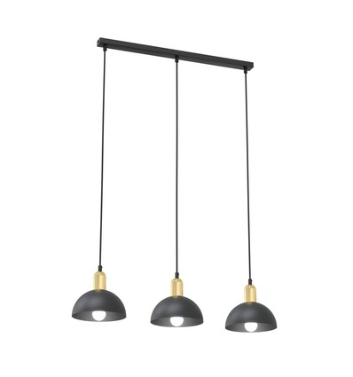 Moto 3 Svart pendellampe - Ø18 cm, E14, 230V, uten lyskilde