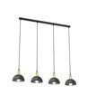 Moto 4 Sort pendellampe - Ø18 cm, E14, 230V, uten lyskilde