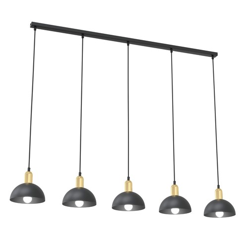 Moto 5 Sort pendelampe - Ø18 cm, E14, 230V, uten lyskilde