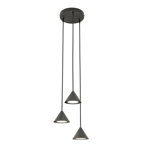 Elit 3 Premium Sort pendellampe - GX53, 230V, uten lyskilde