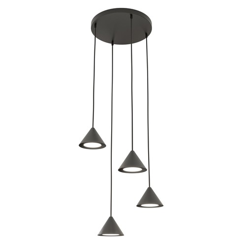 Elit 4 Premium Sort pendellampe - GX53, 230V, uten lyskilde