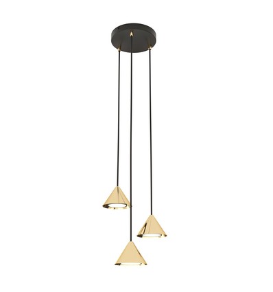 Elit 3 Premium Gull pendellampe - GX53, 230V, uten lyspære