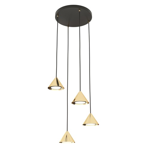 Elit 4 Premium Gull pendellampe - GX53, 230V, uten lyskilde