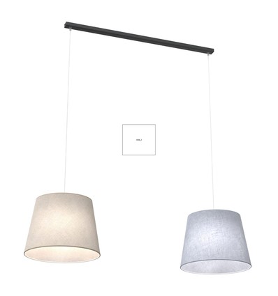 Epoca 2 Mix pendellampe - Ø38 cm, E27, 230V, uten lyskilde