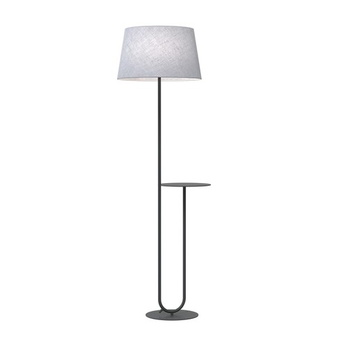 Hotell LP1 Grå gulvlampe - Ø44 cm, E27, 230V, uten lyskilde