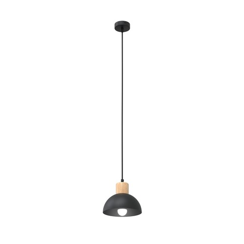 Seco 1 Sort taklampe - Ø18 cm, E27, 230V, uten lyskilde