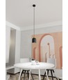 Target 1 Svart pendellampe - Ø11 cm, E27, 230V, uten lyspære