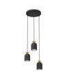 Target 3 Sort Prem pendellampe - Ø11 cm, E27, 230V, uten lyskilde