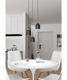 Target 3 Sort Prem pendellampe - Ø11 cm, E27, 230V, uten lyskilde