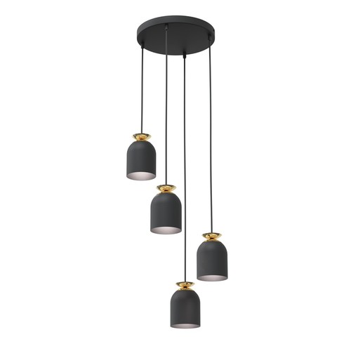 Target 4 Sort Prem pendellampe - Ø11 cm, E27, 230V, uten lyskilde