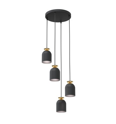 Target 4 Sort Prem pendellampe - Ø11 cm, E27, 230V, uten lyskilde