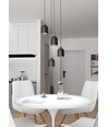 Target 4 Sort Prem pendellampe - Ø11 cm, E27, 230V, uten lyskilde