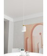 Target 1 Hvit pendellampe - Ø11 cm, E27, 230V, uten lyskilde