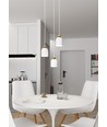 Target 3 Hvit Prem pendellampe - Ø11 cm, E27, 230V, uten lyskilde