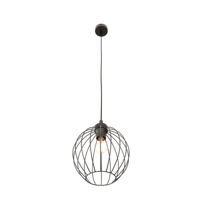 Nando 1 Sort pendellampe - Ø24 cm, E27, 230V, uten lyskilde