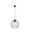 Nando 1 Sort pendellampe - Ø24 cm, E27, 230V, uten lyskilde