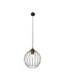 Nando 1 Sort pendellampe - Ø24 cm, E27, 230V, uten lyskilde