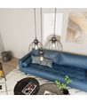 Nando 3PREM Sort pendellampe - Ø24 cm, E27, 230V, uten lyskilde