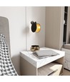 Motif K1 Sort/Gull pendellampe - Ø20 cm, E27, 230V, uten lyskilde