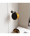 Motif K1 Sort/Gull pendellampe - Ø20 cm, E27, 230V, uten lyskilde