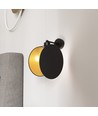 Motif K1 Sort/Gull pendellampe - Ø20 cm, E27, 230V, uten lyskilde