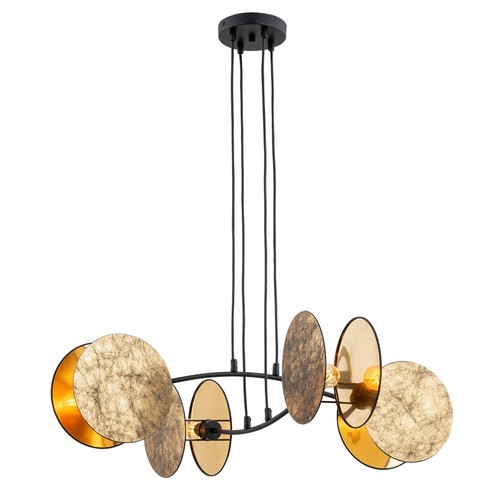 Motif 4 Gull pendellampe - Ø20 cm, E27, 230V, uten lyskilde