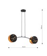 Motif 2 Marbel pendellampe - Ø20 cm, E27, 230V, uten lyskilde