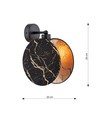 Motif K1 Marble pendellampe - Ø20 cm, E27, 230V, uten lyskilde