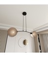 Motif 2 Naturlig pendellampe - Ø20 cm, E27, 230V, uten lyskilde