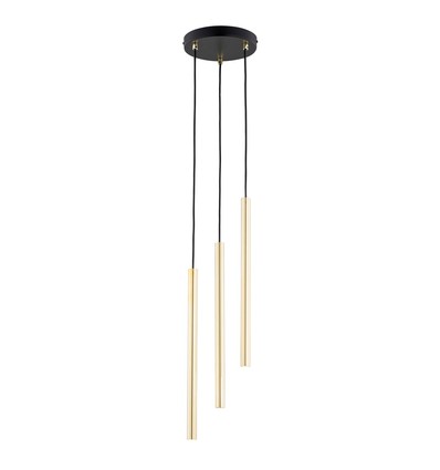 Selter 3 Premium Gull pendellampe - Ø2 cm, G9, 230V, uten lyskilde