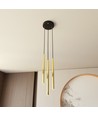 Selter 3 Premium Gull pendellampe - Ø2 cm, G9, 230V, uten lyskilde