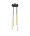 Selter 7 Premium Gull pendellampe - Ø2 cm, G9, 230V, uten lyskilde