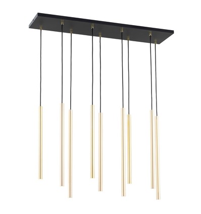 Selter 9 Gull pendellampe - Ø2 cm, G9, 230V, uten lyskilde