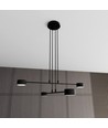 Modus 4 Sort pendellampe - GX53, 230V, uten lyskilde.