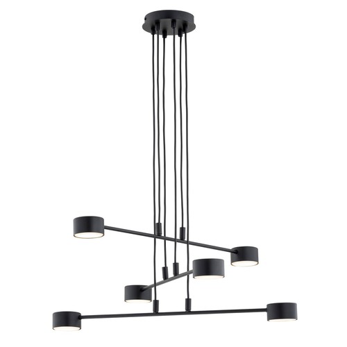 Modus 6 Sort pendellampe - GX53, 230V, uten lyskilde